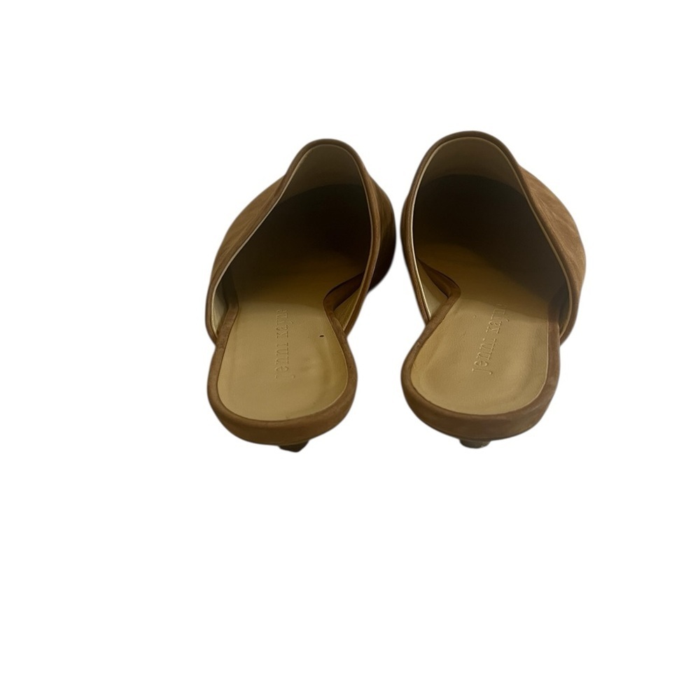 Jenni Kayne Brown Mules Suede Minimalist Design - Picture 11 of 16